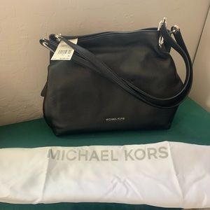 Black leather Michael Kors bag